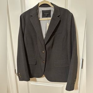 NWT Talbots Woman Charcoal Blazer